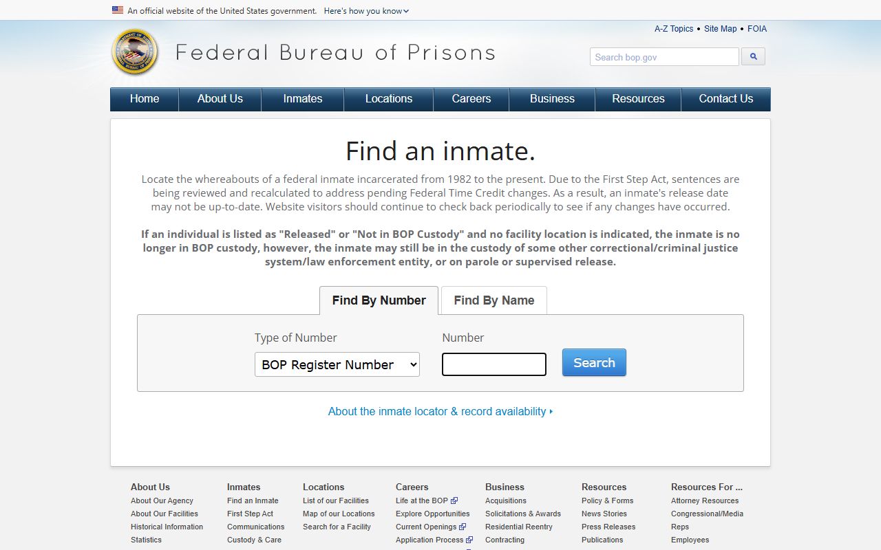 Federal Bureau of Prisons inmate locator for Multnomah County released inmates